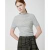 Cc Collect Kaschmir-Mischung Pullover mit halbem Rollkragen C254ksk031