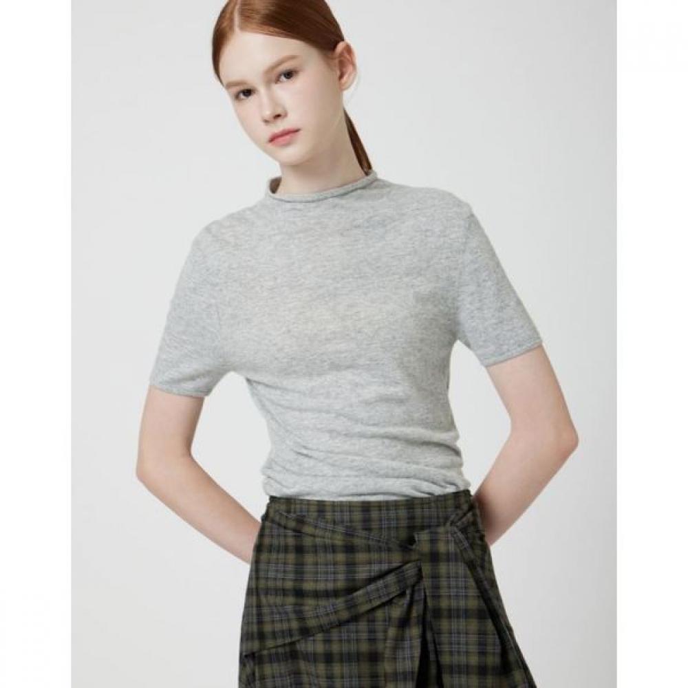 Cc Collect Kaschmir-Mischung Pullover mit halbem Rollkragen C254ksk031