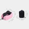U-Shaped Pillow With Eyemask Earplugs Storage Bag,Travel Memory Foam Neck Pillow,Adjustables Neck Guard Pillow For Home/Travel