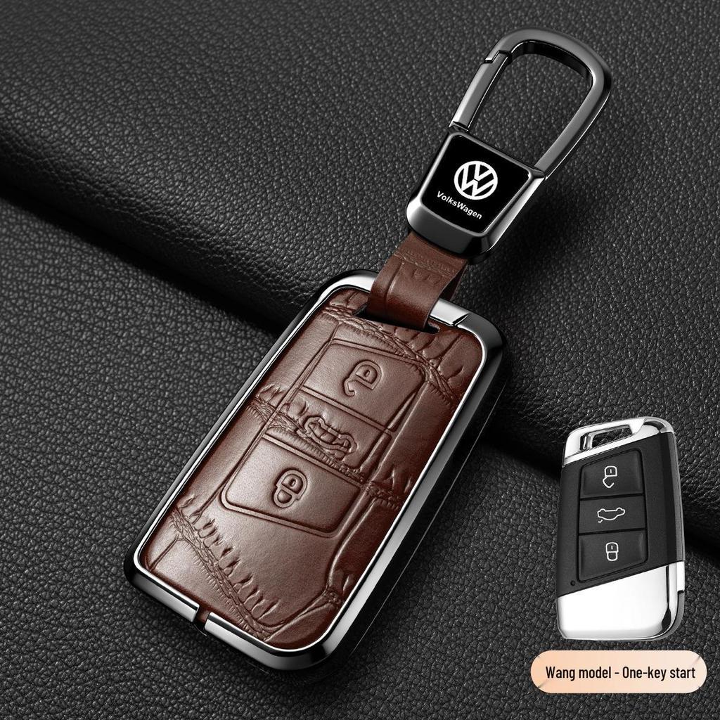 Volkswagen Passat 2017-2018 Schlüsseletui & Schutzhülle mit Haken.