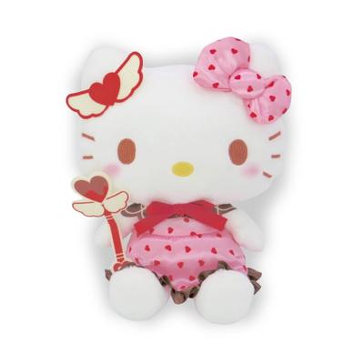 Nakajima Corporation Personagens Sanrio Coração Mágico Hello Kitty Pelúcia P 205070-24 A19 x L15,5 x P13cm