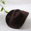 Tiny Western Cowboy Hat Miniature Fabric Hat Ornament For Handmade Craft Clothing Wrapping Sewing Costume Embellishment