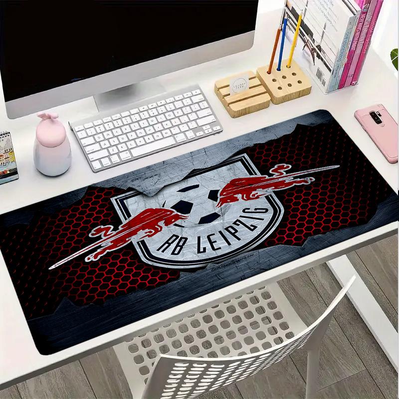 Leipzig Soccer Crest Mouse pad, Gaming Mouse Pad, keyboard pad, Desk Decor for computer notebook Fan Gift Birthday Gift