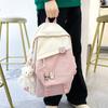 Nylon Book Bag Multifunctional Waterproof Large Capacity Backpack School Bag Boys Girls