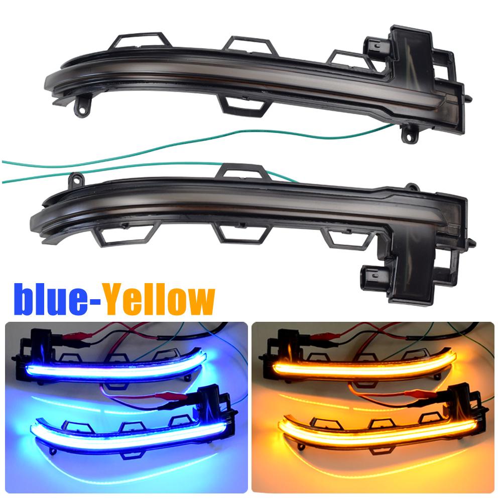 Semnalizare dinamică LED pentru oglindă laterală cu lentilă fumurie, pentru BMW X3 F25 X4 F26 X5 F15 X6 F16 2014-2018