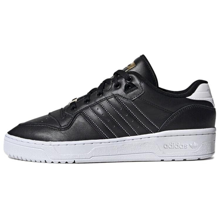 adidas Rivalry Low  Black White Gold  Men s FV3347 EU 40⅔