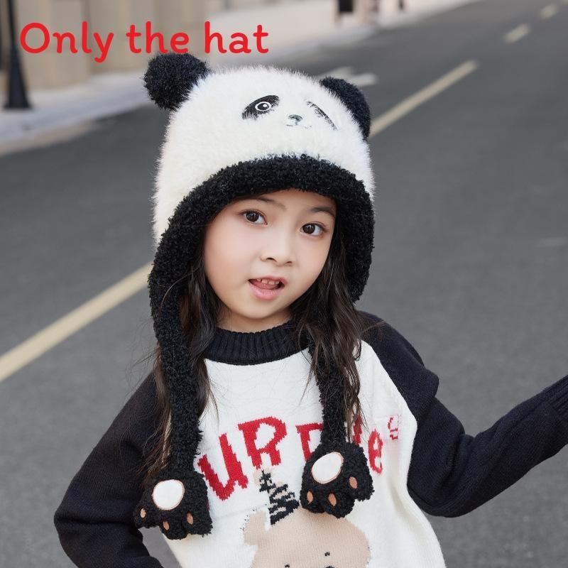 

Sanrio Melody Kids Winter Knit Cap With Plush Warmth For Girls And Boys