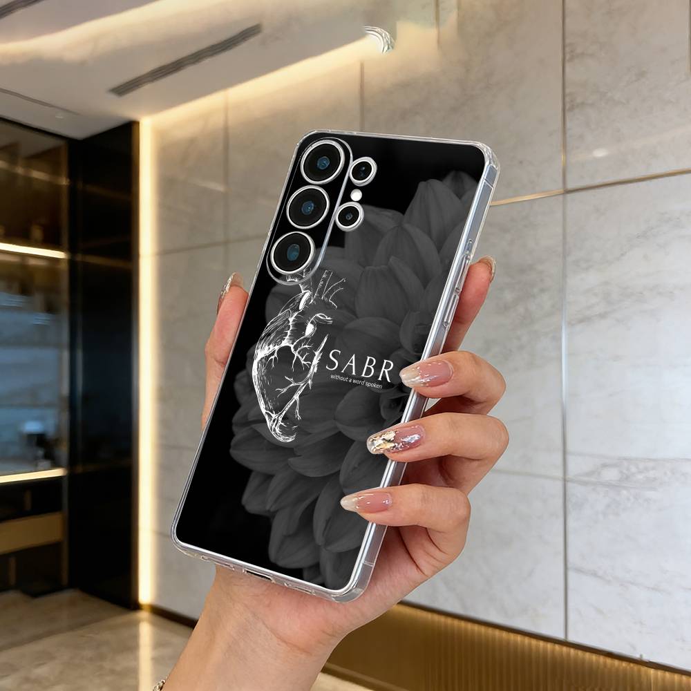 Quran -Sabr Islam -Patience Phone Case For Samsung S25,S24,S21,S22,S23,S30,Ultra,S20,Plus,Fe,Lite Transparent Cover
