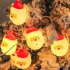 1.5M10 LED Christmas String Lights Battery Powered Santa Claus Fairy Garland Lamp Home Party New Year Tree Xmas Hanging Ornament