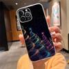 Christmas Tree Ball Phone Case Carcasa Funda For iPhone 17 Pro Max Air 16 15 14 13 Pro Max 15 16 Pro 15Plus 16E Case