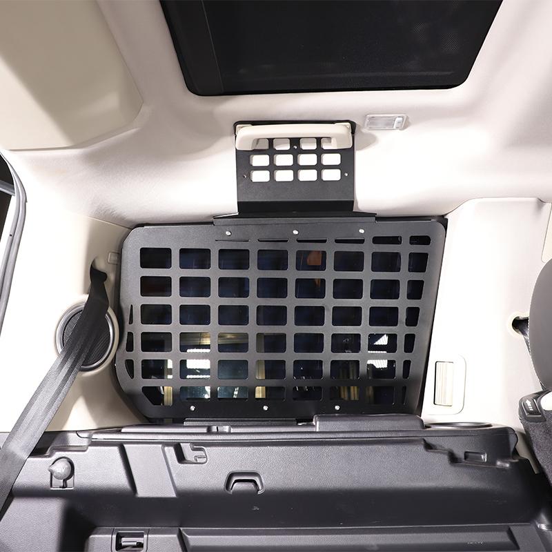 For 2004-2016 Land Rover Discovery 3 4 LR3 LR4 Aluminum Alloy Black Trunk Side Window Storage Rack Hanging Bag Rack Auto Parts