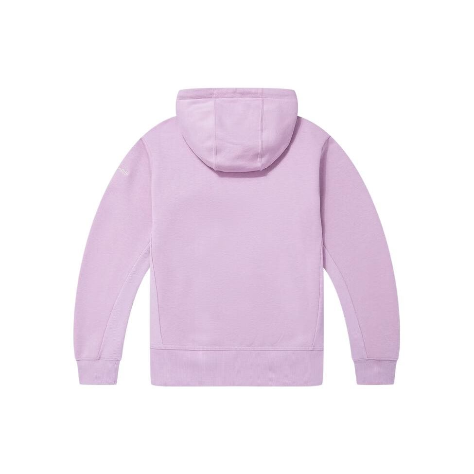 Columbia Letter Logo Printed Hooded Sweatshirt Women Sweatshirt Purple AR9709-572