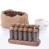 Single Dose Coffee Bean Storage Tubes Container 12 with Sealed Lid Dustproof
