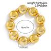 Fashion Exaggerated Irregular Ccb Beaded Bracelet Female, Personalized Geometric Bead Bracelet Bracelet