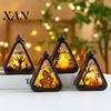 Innovative Halloween Decor Pumpkin Lantern Witch Portable Carry Light Trick or Treat Easy To Lights Decoration Party Scene Setup Props for Mantel