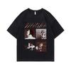 Vintage Tops The Last Words Of A Shooting Star Street Fashion Tees Mitski Graphic Print T Shirt Casual Loose Tshirts Unisex
