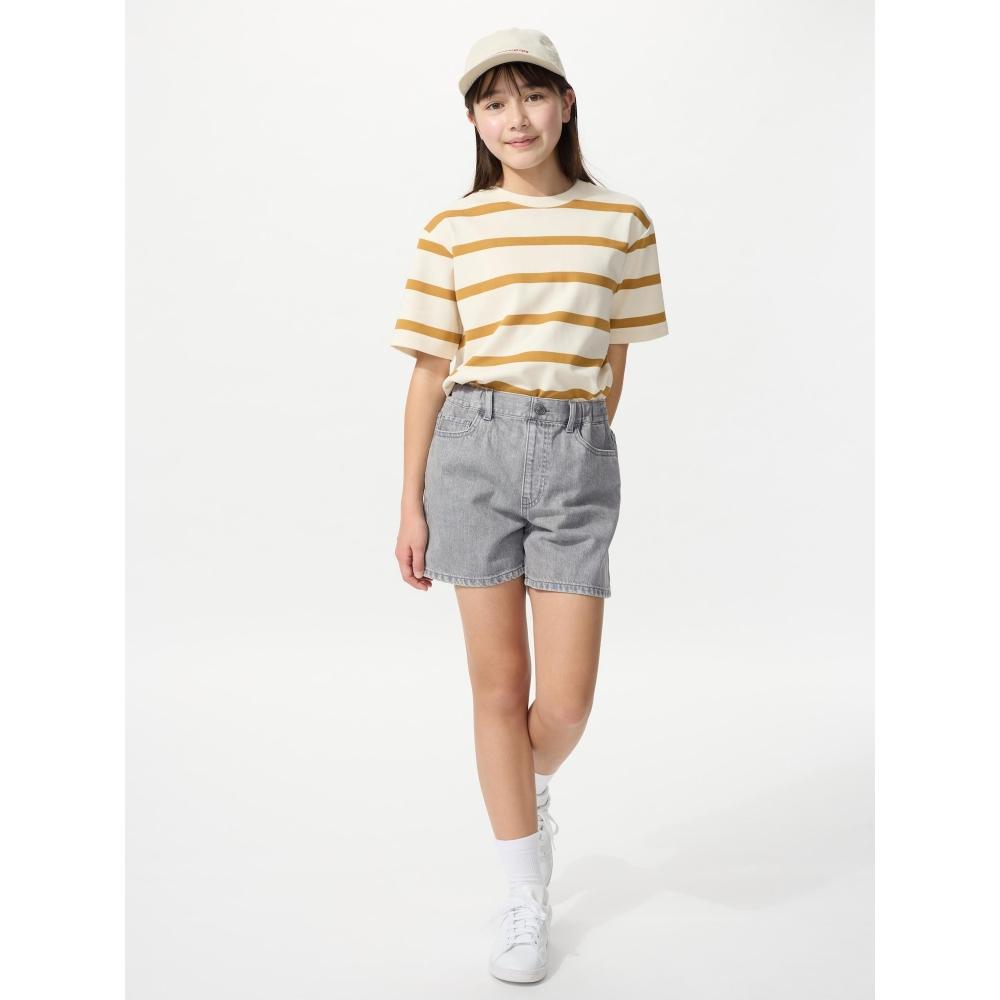 Uniqlo Girls Denim Short Pants
