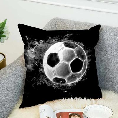 Cushion Cover Basketball Soccer   Bed Pillow Car Sofa Pillowcase