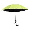 Beach Umbrella with Adjustable Clamp Portable Multipurpose Sun Protection Umbrella for Pool Beach Outdoor Backyard Balcony
