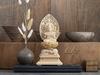 Sitzende Holz-Buddha-Statue des Fugen-Bodhisattva, 22,5 cm (hölzern: Zypresse) - Schutzgottheit des chinesischen Tierkreises für diejenigen, die in den Jahren des D geboren wurden