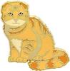 B2180853 Animal Friends Pin Scottish Fold