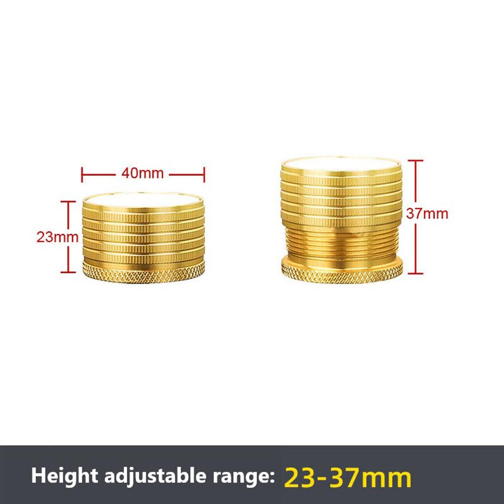 1pc Bed Table Legs Raised Base Aluminum Alloy Silicone Height Increaser Adjustable Bed Risers Furniture Hardware