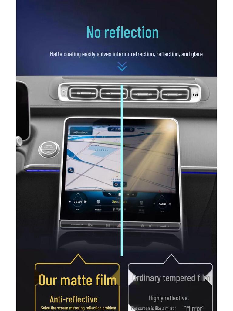 25 Tempered Glass Films for Changan Deep Blue G318 Console, Navigation, and Interior