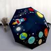 1pc Space Adventure Automatic Open/Close Umbrella, Compact Travel Umbrella, 8-Rib Sturdy Frame - Ideal Gift for Friends Yy251118084