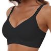 Wireless Push-Up Bra with Jelly Strip Technology Natural Lift Seamless Adjustable Straps Full