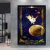 High Quality Canvas Pokemon Flareon Anime Poster Unique Design Cartoon Picture HD Printing Modern Home Living Room Wall Decor