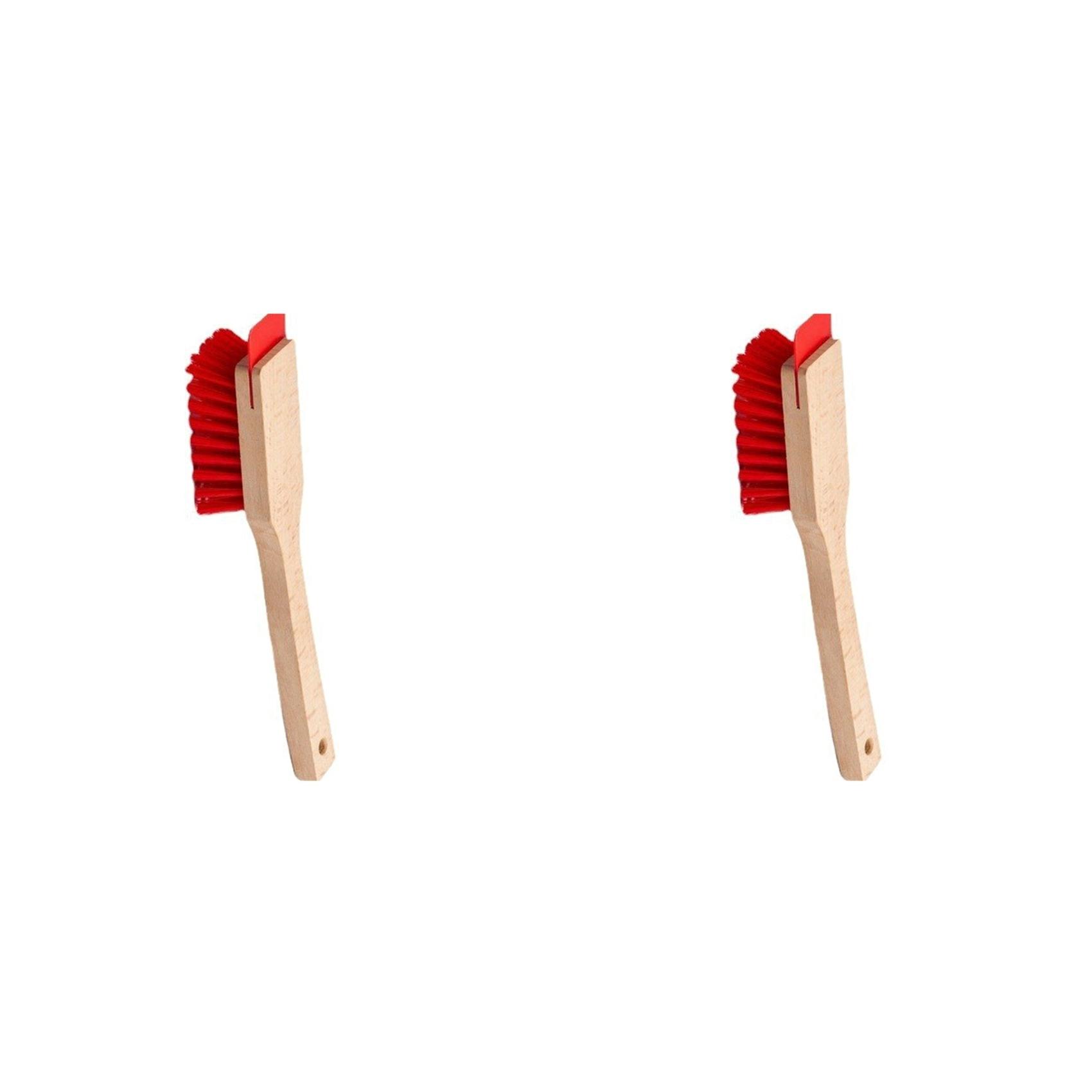 Multifunction 2X Outdoor Scraper Brush Garden Tool Brush Lawn Mower Cleaning Brush Lawn Mower Cleaner Clean Scraper Brush