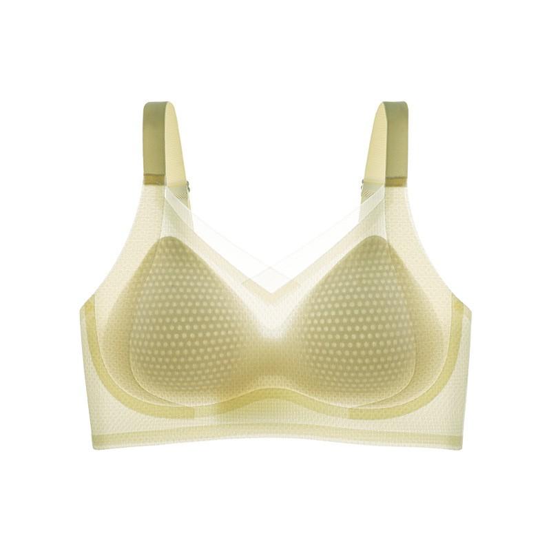Cool Seamless Bras Women Thin Push Up Breathable Support Small Large Cups
