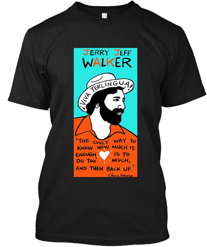 

NWT Jerry Jeff Walker Viva Terlingua American Singer Vintage T-Shirt Unisex T-Shirt XXXXL