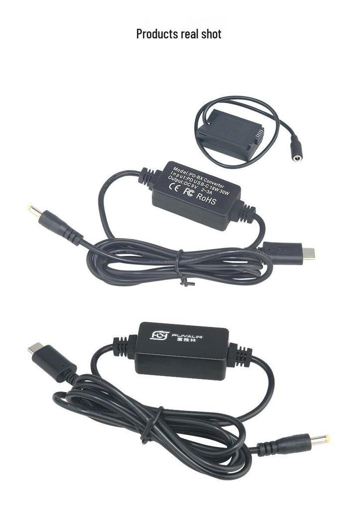 EP5G PD/Type-C Adapter for Nikon Z50/ZFC with EN-EL25 Dummy Battery