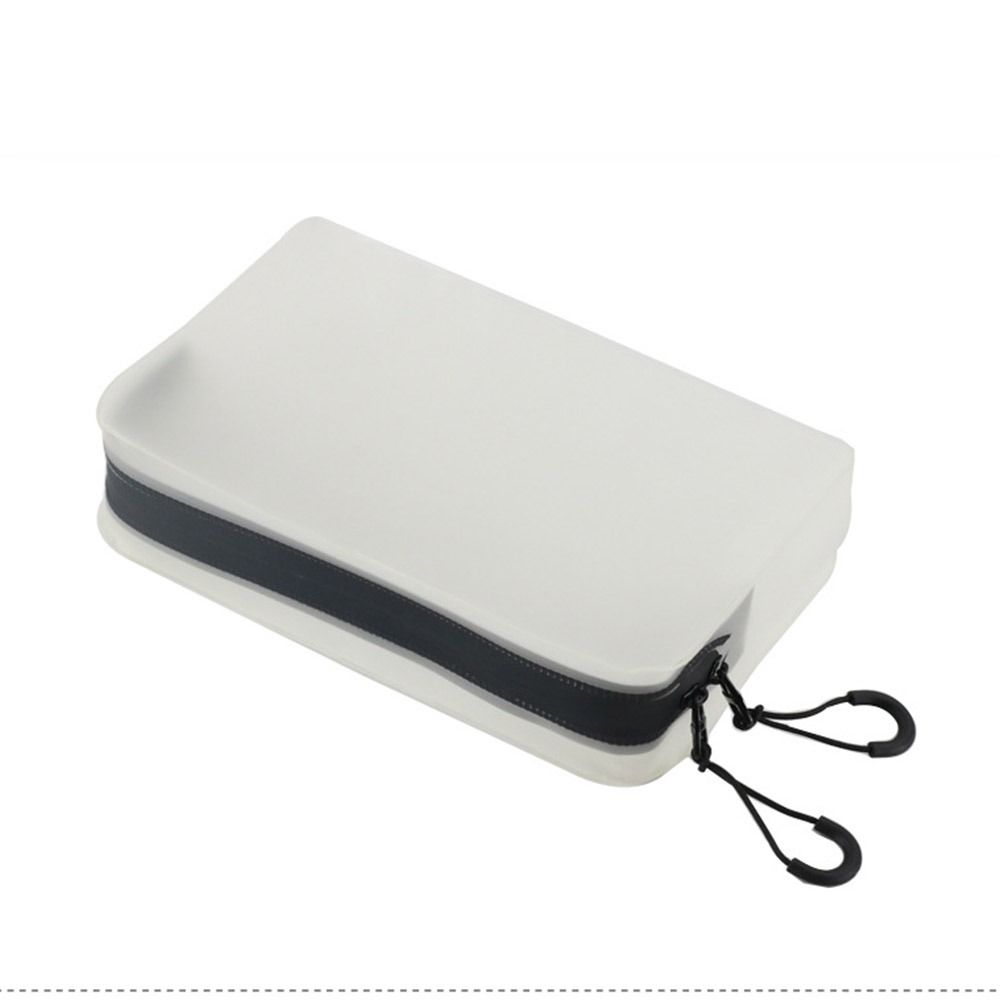Organizer Wash Pouch Zipper Matte Makeup Case Soft Film Bag Transparent Cosmetic Bag Storage Bag
