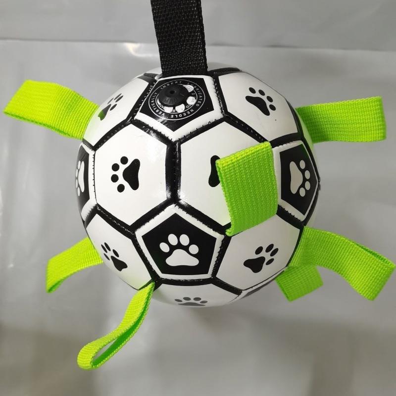 Small Dog Toy Dog Boredom-relieving Football Corgi Small and Large Dog Interactive Pet Ball