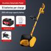 Cordless Electric Snow Sweeper - Compact Lithium Battery Snow Shovel
