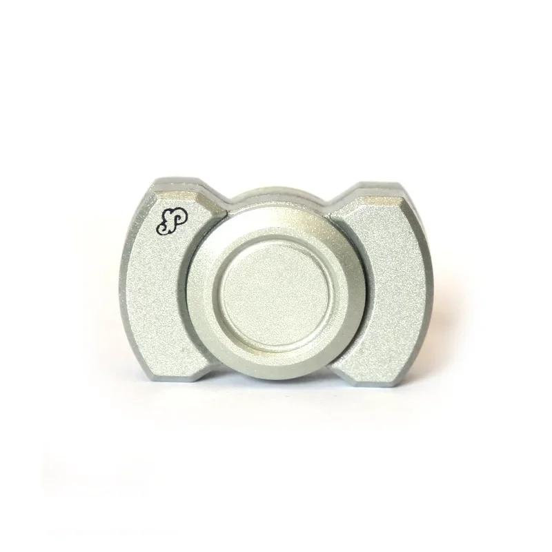 Stainless Steels 3 In 1 Fidget Spinner And Slider Combo With Click Button Metal Toy For Adult Stress Relief Adult Fidget Toys