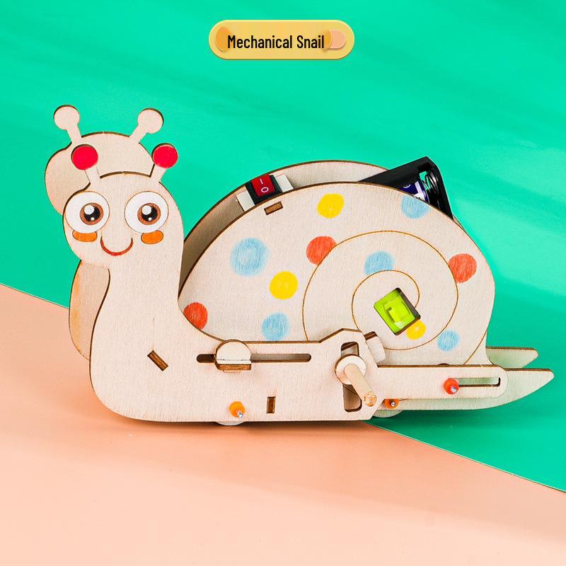 Children s DIY Bionic Snail Kit - Educational Mechanical Science & STEAM Project