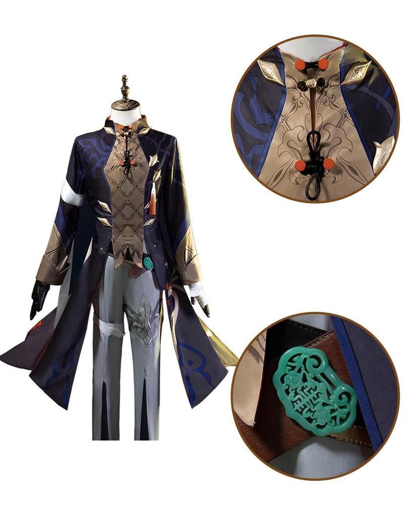 Hokai Star Rail Jin Cosplay Star Core Hunter for School Festivals and Events Star Rail Jin Size [NOKIJP] Costume, Jin, (Haikai Costume, XL)