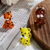 Japanese-style Mini Glass Animals Ornaments Cute Forest Tiger Lion Home Decor Figurines Micro Landscape Ornaments Accessories