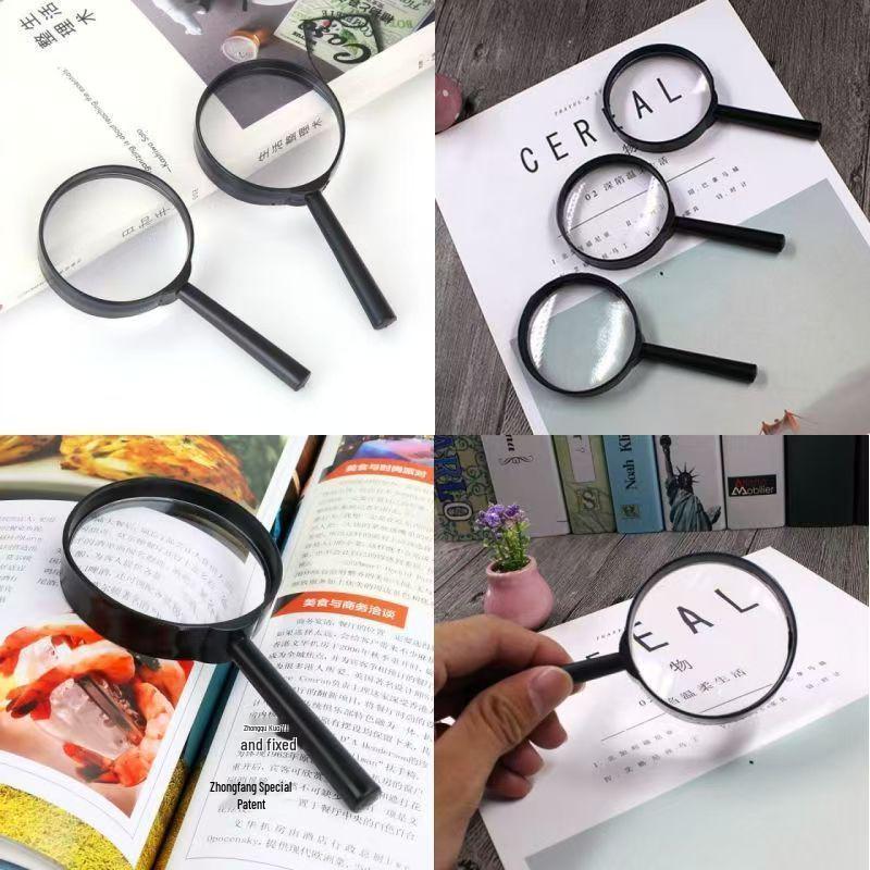 

Ultra HD Multifunctional Magnifying Glass for Kids & Seniors – Large Screen, High Magnification for Phone Viewing and Repair. Domestic Lens: Small 30x