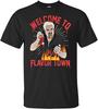Men's Guy Fieri Welcome To Flavortown Funny Unisex Cool T-Shirts Black