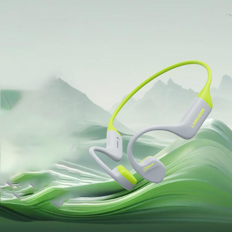 Langston IPX8 Bone Conduction Sports Headphones