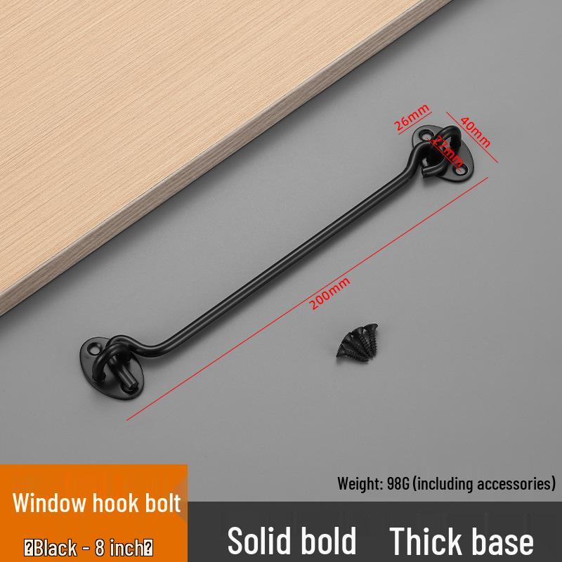Stainless Steel Window and Door Windproof Hook Stopper