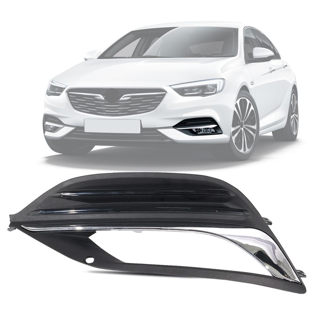 Front Fog Light Frame Cover Grill For  Vauxhall Opel Insignia B /Buick Regal Sportback 2018-2020 Car Fog Lamp Grille Chrome trim
