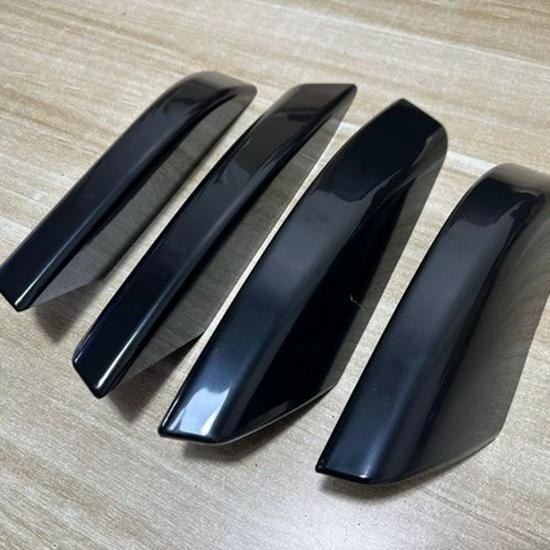 Black Roof Rail Decorative Cover for 2003-2009 4Runner Overlander Roof Rack