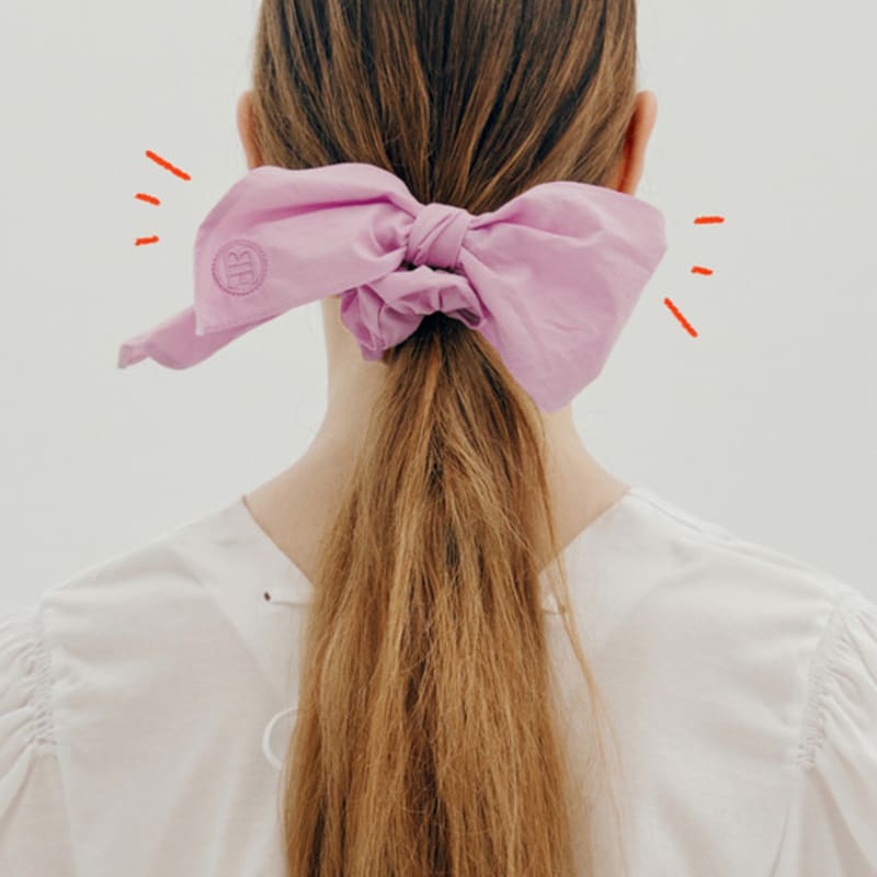 BEMUSE MANSION Bemuse scrunchie - 5colors
