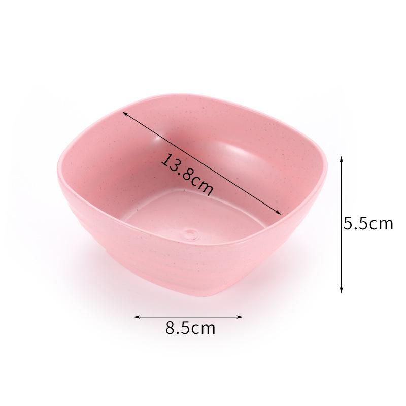 Haushalt Einfache Sturzfestigkeit Niedlich Gewürz Quadratische Schüssel