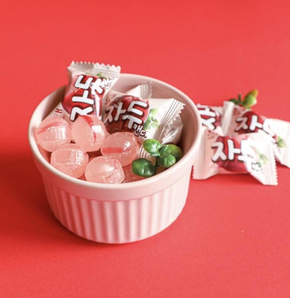 Haitai Plum Candy Sweet Fruity Hard Drops Refreshing Snack 315g (Pack of 2)